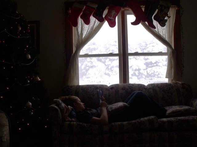 Sunday's are great for reading a good Louis L'amour book.