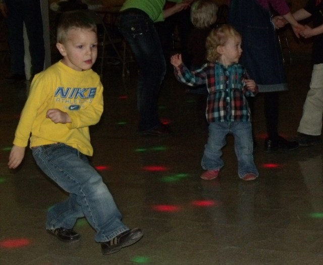 Kolbe Turbes and Kallie Jo Ryland kicking up their heals in style:)