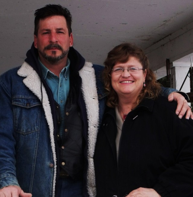 Fred and Sandra Callens no worse for the wear, after a mere 28 years!
