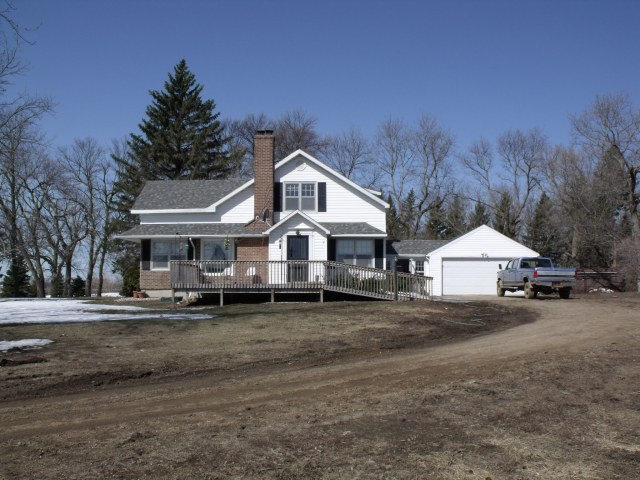 Claytons house and my "new" pickup truck:)