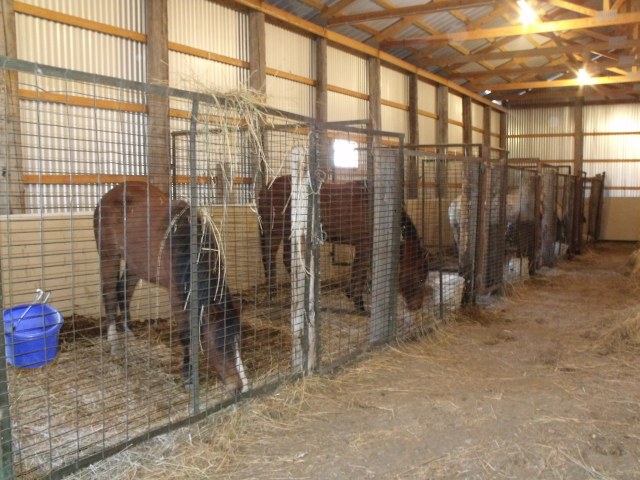 A side of Clayton Callens training facility.