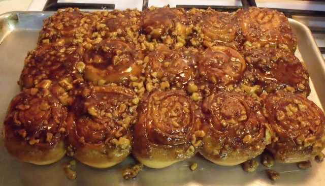 Carmel rolls also made by Frenchy. You show up here you may end up cooking or baking something too:)