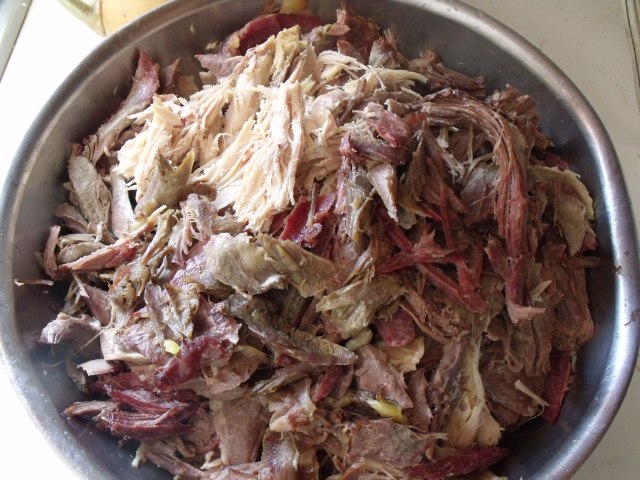 Turkey from our farm is mainly used for pot pie and sandwiches. Amazing flavor....free range meat.