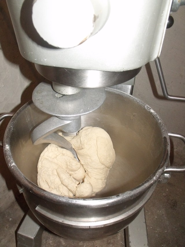 This is my best news of all.  Fred bought me a 30 Quart Hobart mixer!  I am in love with this unit....and my husband for getting it.