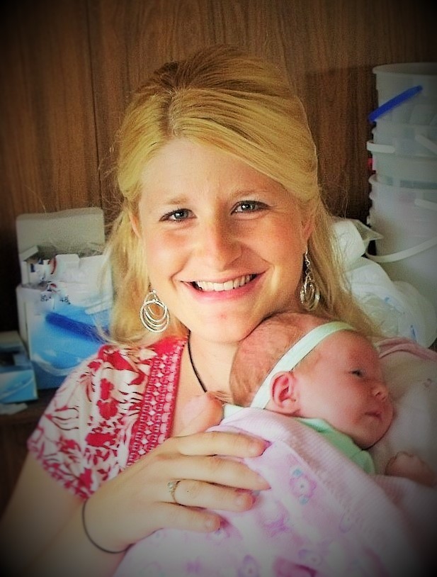 Francesca and Josie at the party.