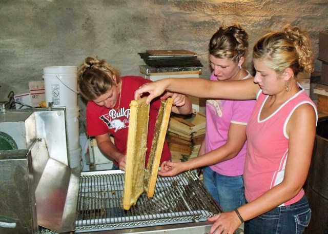 We ran a few frames through the new wax decapper and Fred made some adjustments.  