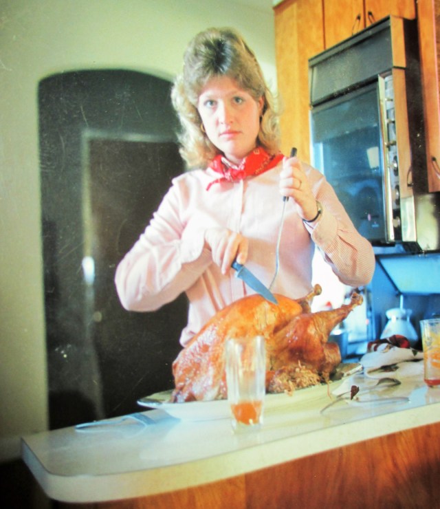 Happy Thanksgiving....blast from the past.  Before I married Fred !