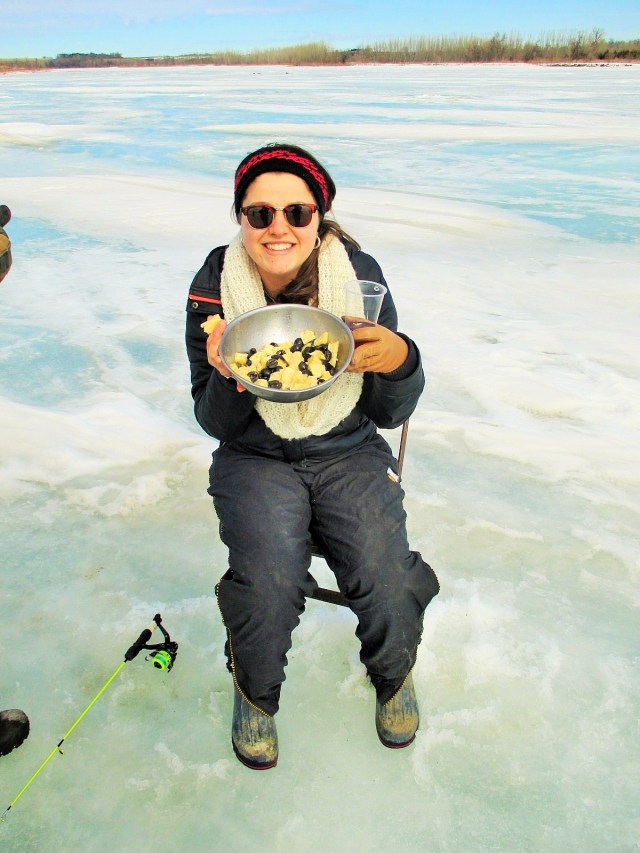 That's my niece Carrot sharing the marinated home made cheese and olives soaked in olive oil and garlic!  Can't you just smell it?