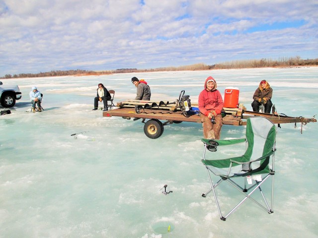 Grilling and chilling....waiting too.