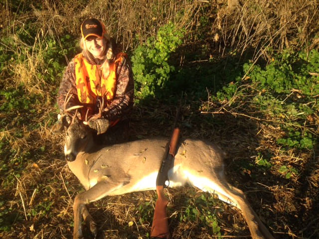 Frenchy got a nice buck which is now part of a very tasty sausage recipe.